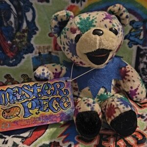 Grateful Dead Bear "Masterpiece" By Liquid Blue ~NWT~
